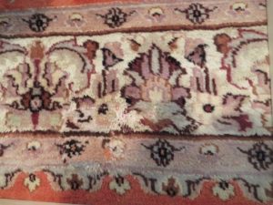 Rekonstrukcja osnowy i runa dywanu orientalnego
