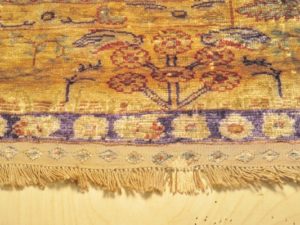 Renowacja dywanu jedwabnego