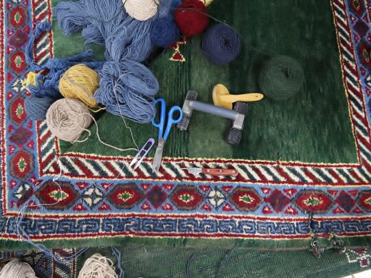 Renowacja dywanu indyjskiego