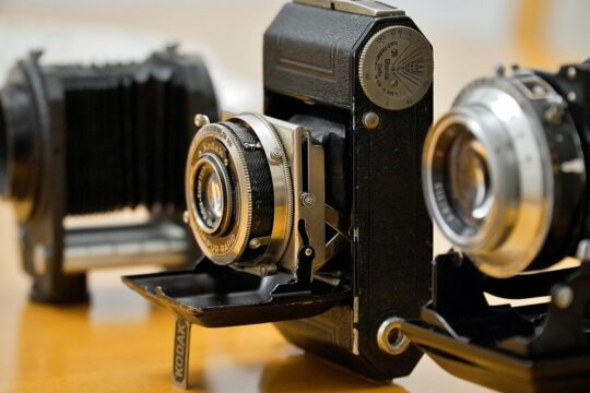 Zabytkowy aparat fotograficzny